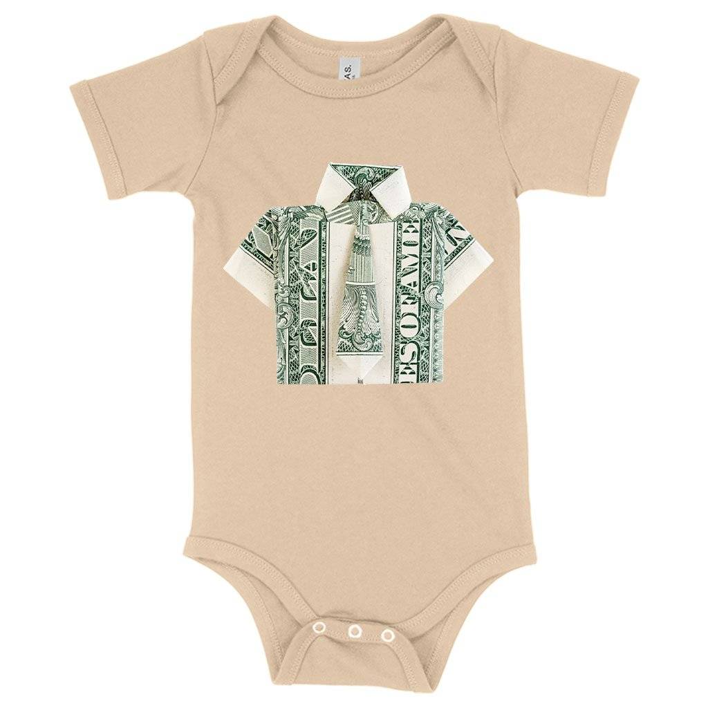 Baby Jersey Dollar Origami Onesie – Money Origami Baby Clothing Kids & Baby Baby Jersey Dollar Origami Onesie - Money Origami Baby Clothing Kids & Baby Color : Pink|Heather Dust|White