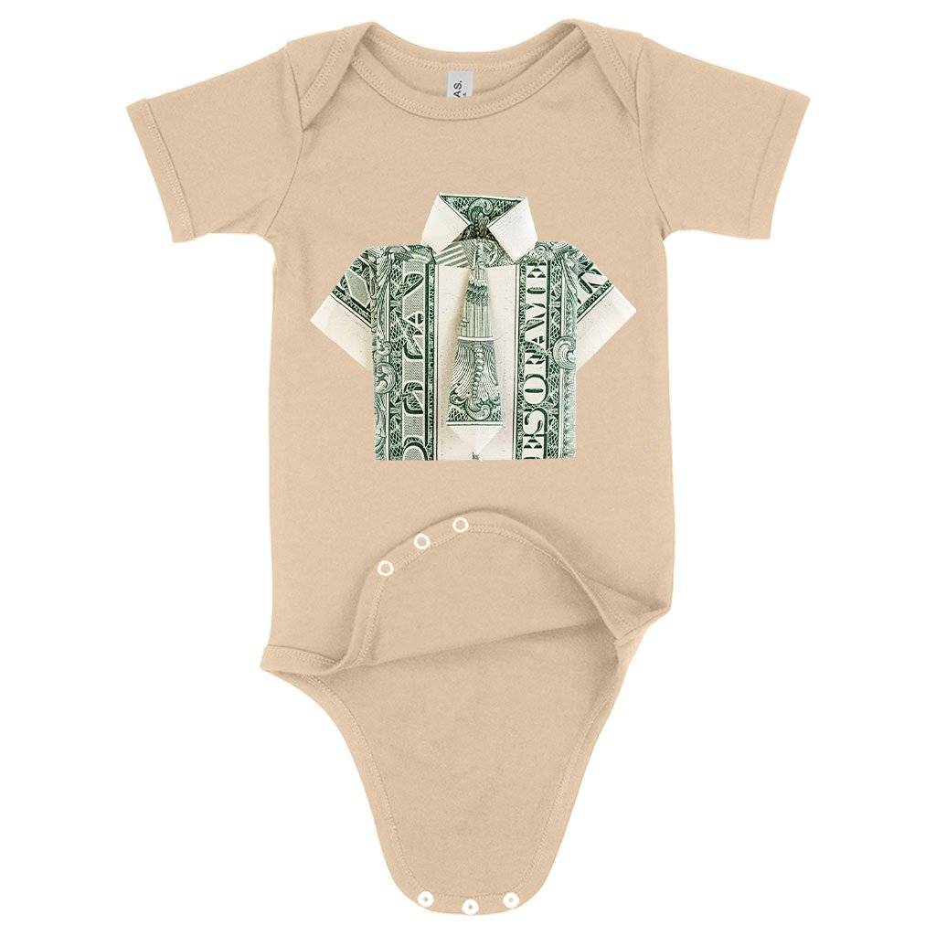Baby Jersey Dollar Origami Onesie – Money Origami Baby Clothing Kids & Baby Baby Jersey Dollar Origami Onesie - Money Origami Baby Clothing Kids & Baby Color : Pink|Heather Dust|White