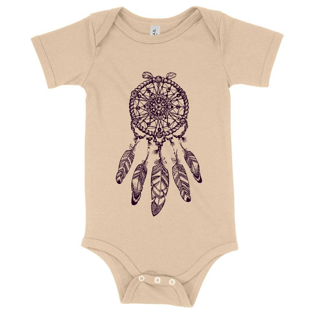 Baby Jersey Dream Catcher Onesie – Native American Print Onesie Baby Clothing Kids & Baby Baby Jersey Dream Catcher Onesie - Native American Print Onesie Baby Clothing Kids & Baby Color : Yellow|Heather Dust|White