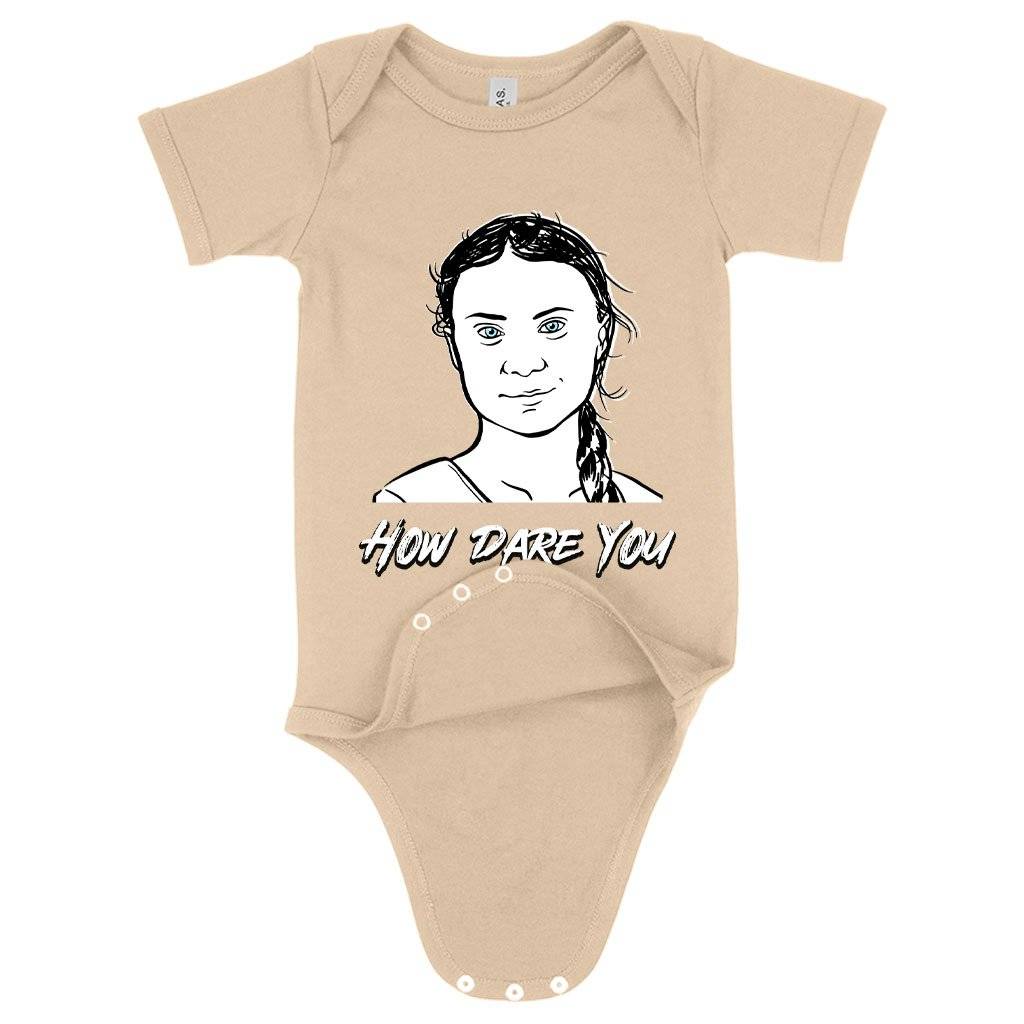 Baby Jersey How Dare You Onesie – Greta Thunberg Onesie – Climate Change Onesie Baby Feeding Kids & Baby Baby Jersey How Dare You Onesie - Greta Thunberg Onesie - Climate Change Onesie Baby Feeding Kids & Baby Color : Heather Dust|Heather Columbia Blue|Pink