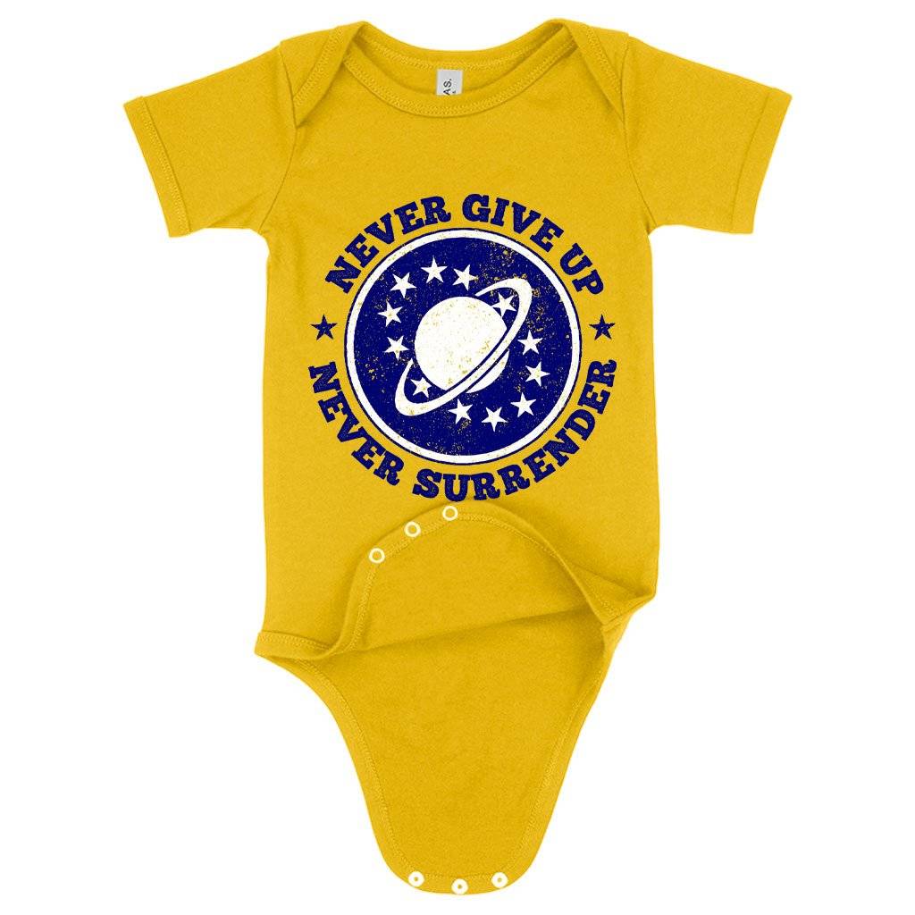 Baby Jersey Never Give Up Onesie – Galaxy Quest Onesie – Galaxy Quest Apparel Baby Clothing Kids & Baby Baby Jersey Never Give Up Onesie - Galaxy Quest Onesie - Galaxy Quest Apparel Baby Clothing Kids & Baby Color : Heather Dust|Heather Columbia Blue|Yellow