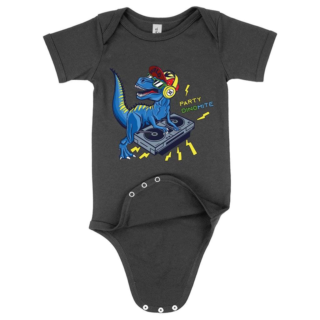 Baby Jersey Party DinoMite Onesie – Dinosaur Onesie Baby Clothing Kids & Baby Baby Jersey Party DinoMite Onesie - Dinosaur Onesie Baby Clothing Kids & Baby Color : Pink|Asphalt|White