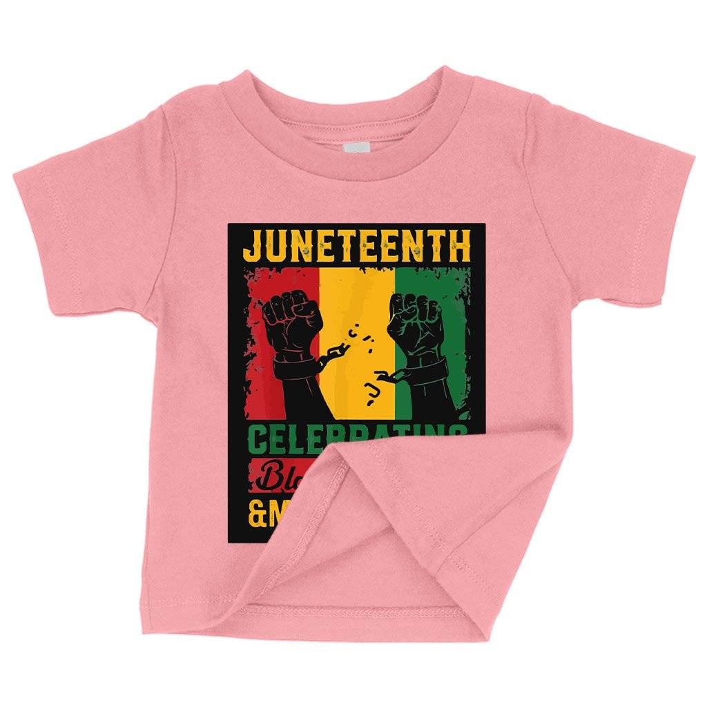 Baby Juneteenth Celebrating T-Shirt – Juneteenth Birthday T-Shirt Baby Clothing Kids & Baby Baby Juneteenth Celebrating T-Shirt - Juneteenth Birthday T-Shirt Baby Clothing Kids & Baby Color : Athletic Heather|Pink|White