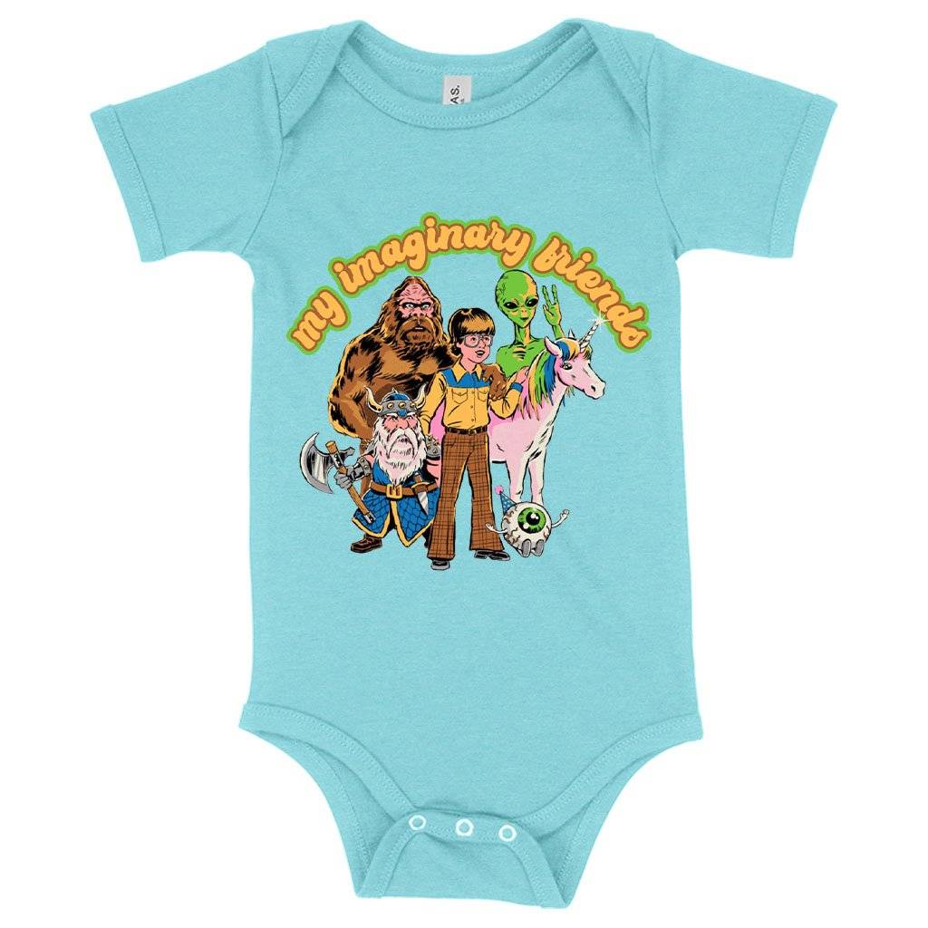 Baby My Imaginary Friends Onesie – Graphic Onesies Baby Clothing Kids & Baby Baby My Imaginary Friends Onesie - Graphic Onesies Baby Clothing Kids & Baby Color : Mauve Triblend|Ice Blue Triblend|Gray Triblend