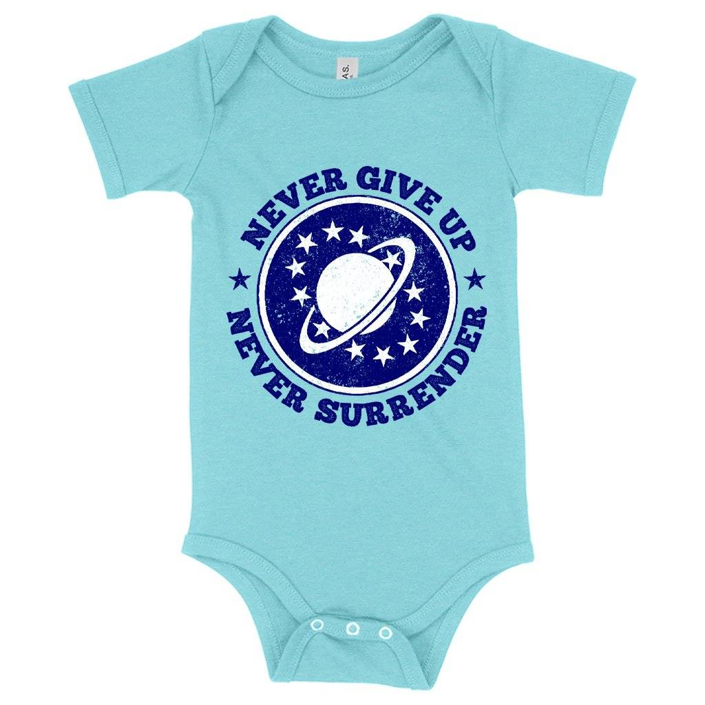 Baby Never Give Up Onesie – Galaxy Quest Onesie – Galaxy Quest Apparel Baby Clothing Kids & Baby Baby Never Give Up Onesie - Galaxy Quest Onesie - Galaxy Quest Apparel Baby Clothing Kids & Baby Color : Gray Triblend|Peach Triblend|Ice Blue Triblend