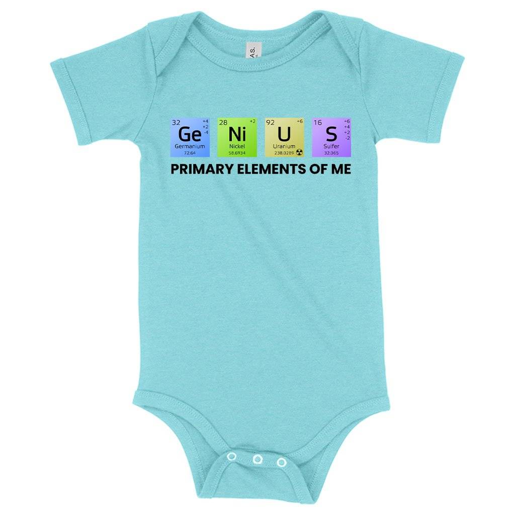 Baby Primary Elements of Me Onesie – Genius Onesie – Chemical Elements Onesie Baby Clothing Kids & Baby Baby Primary Elements of Me Onesie - Genius Onesie - Chemical Elements Onesie Baby Clothing Kids & Baby Color : Gray Triblend|Mauve Triblend|Ice Blue Triblend