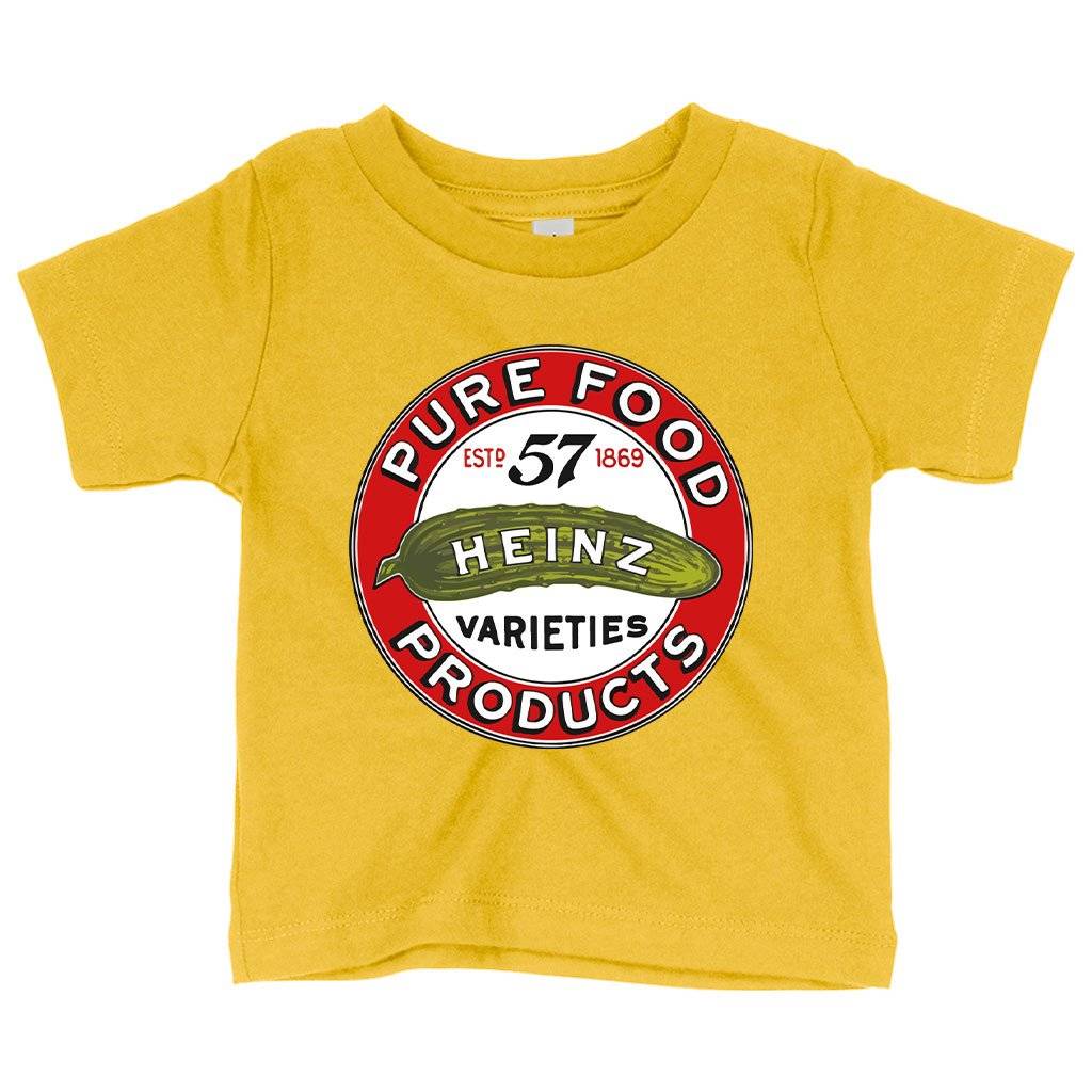 Baby Pure Food Products T-Shirt – Heinz T-Shirt – Vintage T-Shirt Baby Clothing Kids & Baby Baby Pure Food Products T-Shirt - Heinz T-Shirt - Vintage T-Shirt Baby Clothing Kids & Baby Color : Yellow|Navy|White