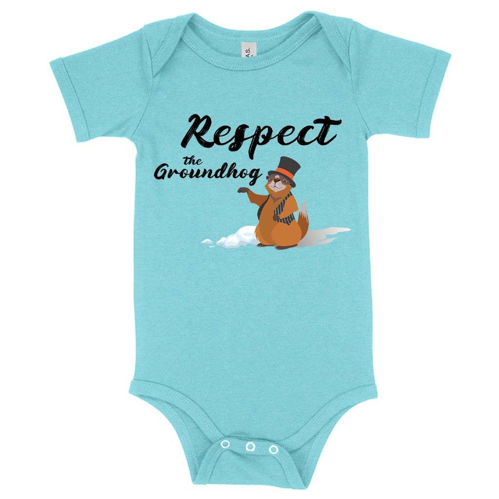 Baby Respect the Groundhog Onesie – Happy Groundhog Day Funny Onesie Baby Clothing Kids & Baby Baby Respect the Groundhog Onesie - Happy Groundhog Day Funny Onesie Baby Clothing Kids & Baby Color : Mauve Triblend|Gray Triblend|Ice Blue Triblend