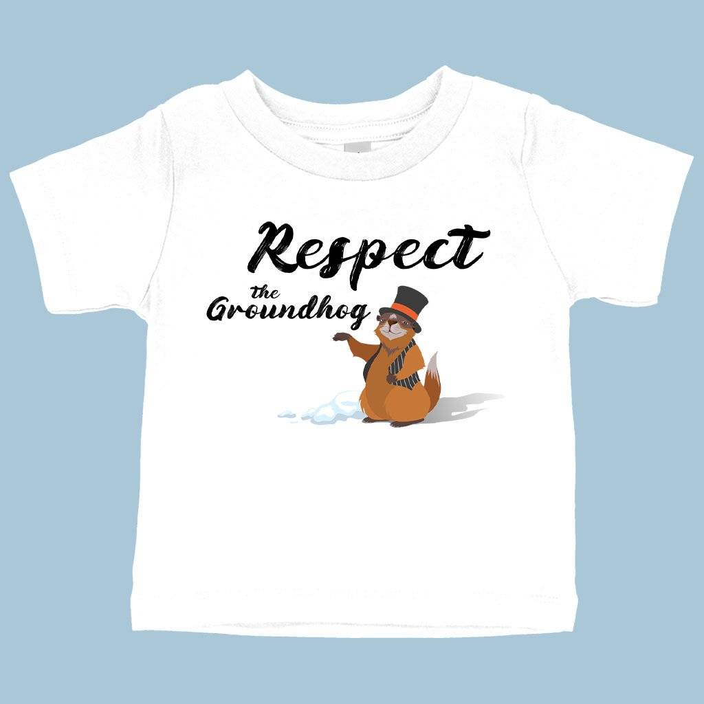 Baby Respect the Groundhog T-Shirt – Happy Groundhog Day Funny T-Shirt Baby Clothing Kids & Baby Baby Respect the Groundhog T-Shirt - Happy Groundhog Day Funny T-Shirt Baby Clothing Kids & Baby Color : Heather Columbia Blue|Pink|White