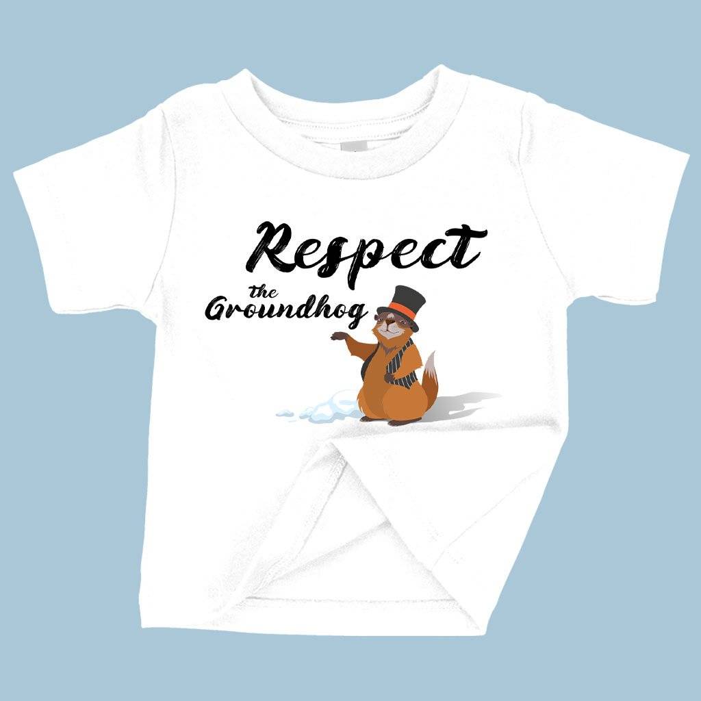 Baby Respect the Groundhog T-Shirt – Happy Groundhog Day Funny T-Shirt Baby Clothing Kids & Baby Baby Respect the Groundhog T-Shirt - Happy Groundhog Day Funny T-Shirt Baby Clothing Kids & Baby Color : Heather Columbia Blue|Pink|White