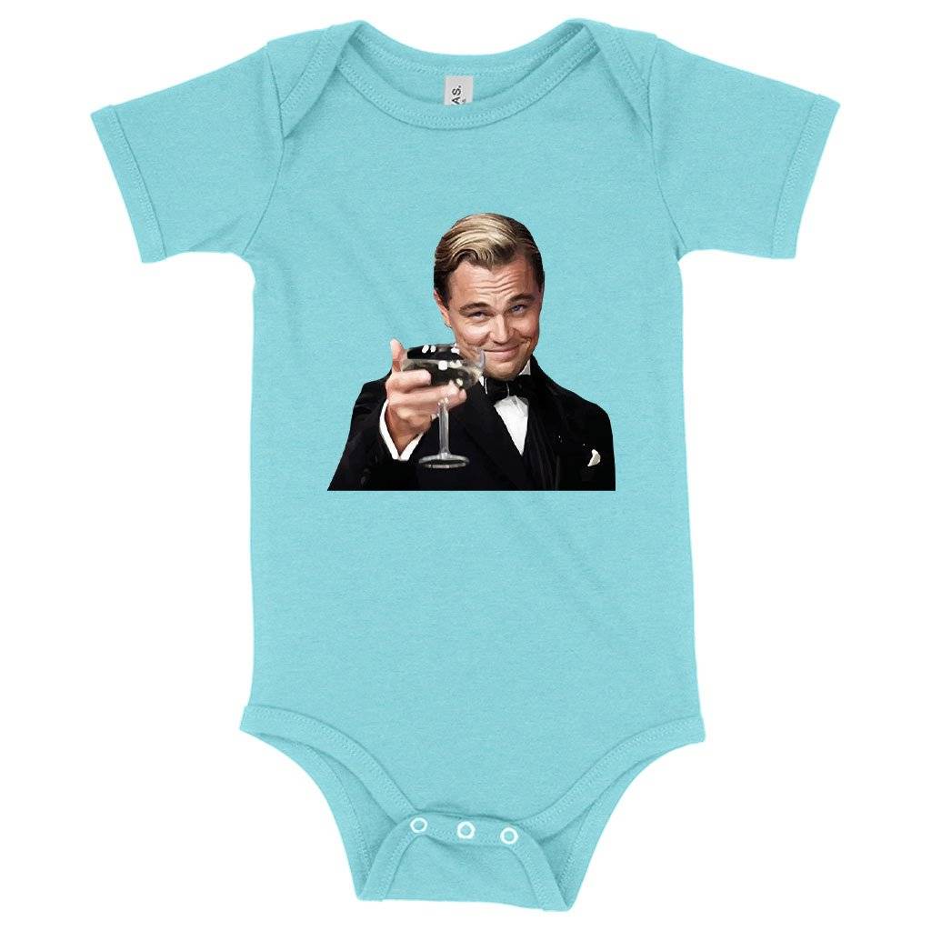 Baby The Great Gatsby Onesie – Leonardo DiCaprio Onesie Baby Clothing Kids & Baby Baby The Great Gatsby Onesie - Leonardo DiCaprio Onesie Baby Clothing Kids & Baby Color : Peach Triblend|Gray Triblend|Ice Blue Triblend