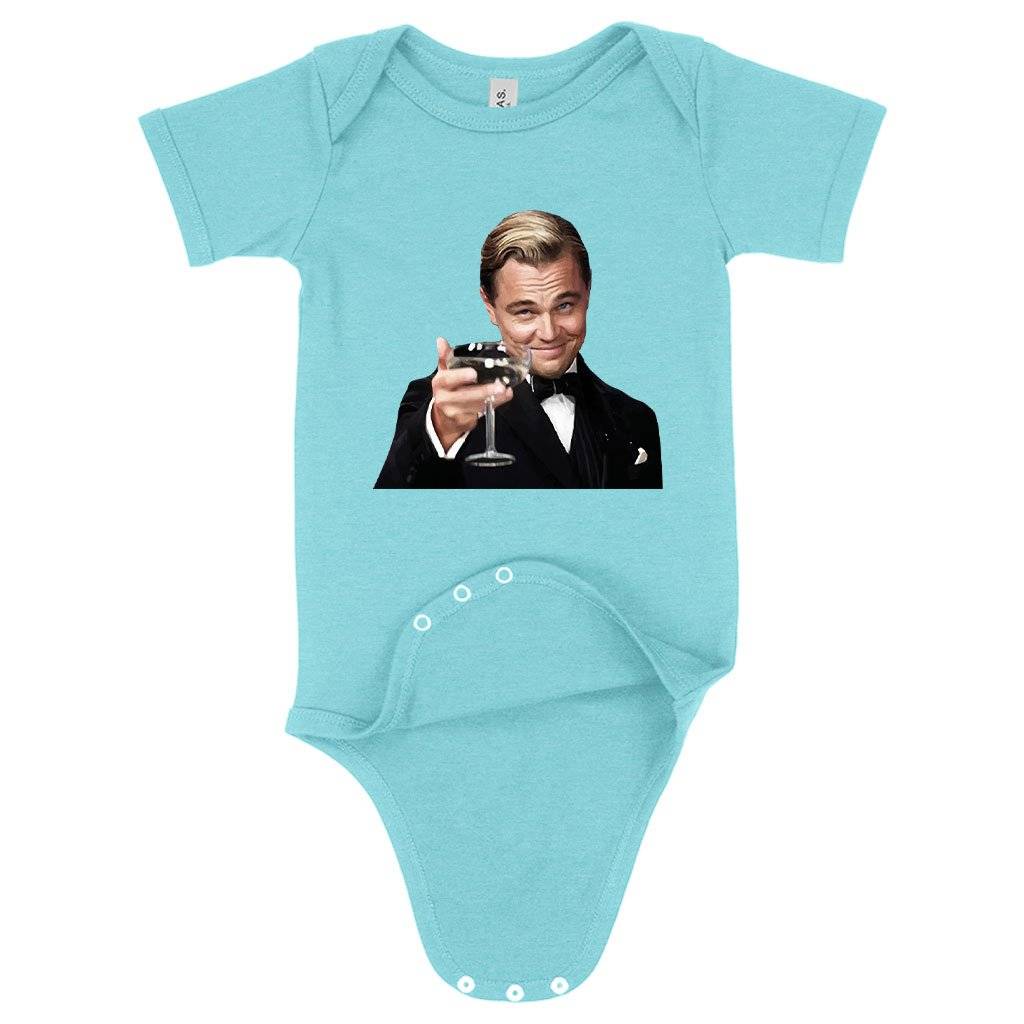 Baby The Great Gatsby Onesie – Leonardo DiCaprio Onesie Baby Clothing Kids & Baby Baby The Great Gatsby Onesie - Leonardo DiCaprio Onesie Baby Clothing Kids & Baby Color : Peach Triblend|Gray Triblend|Ice Blue Triblend