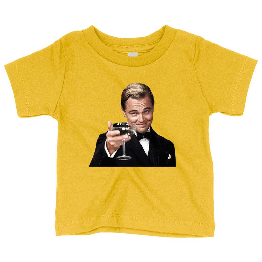 Baby The Great Gatsby T-Shirt – Leonardo DiCaprio T-Shirt Baby Clothing Kids & Baby Baby The Great Gatsby T-Shirt - Leonardo DiCaprio T-Shirt Baby Clothing Kids & Baby Color : Yellow|Navy|White