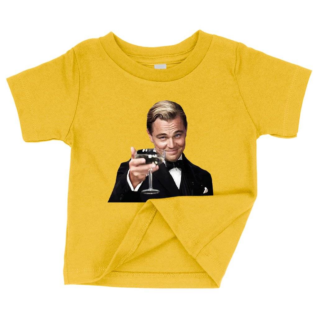 Baby The Great Gatsby T-Shirt – Leonardo DiCaprio T-Shirt Baby Clothing Kids & Baby Baby The Great Gatsby T-Shirt - Leonardo DiCaprio T-Shirt Baby Clothing Kids & Baby Color : Yellow|Navy|White