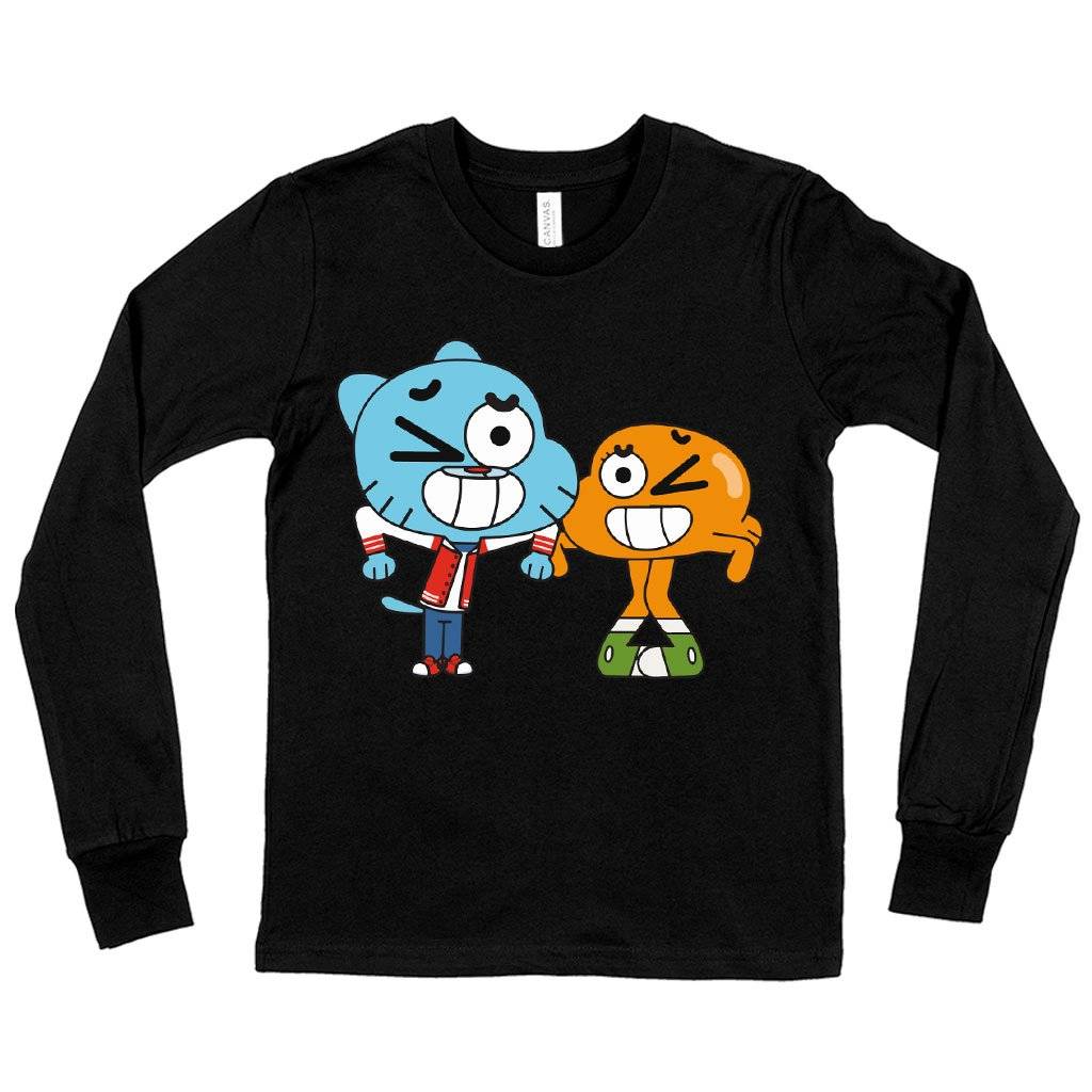 Kids’ Amazing World of Gumball Long Sleeve T-Shirt Kids & Baby Kids’ Clothing Kids' Amazing World of Gumball Long Sleeve T-Shirt Kids & Baby Kids' Clothing Color : White|Gray Triblend|Black
