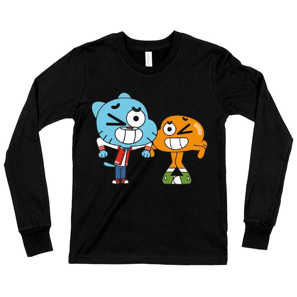 Kids’ Amazing World of Gumball Long Sleeve T-Shirt Kids & Baby Kids’ Clothing Kids' Amazing World of Gumball Long Sleeve T-Shirt Kids & Baby Kids' Clothing Color : White|Gray Triblend|Black