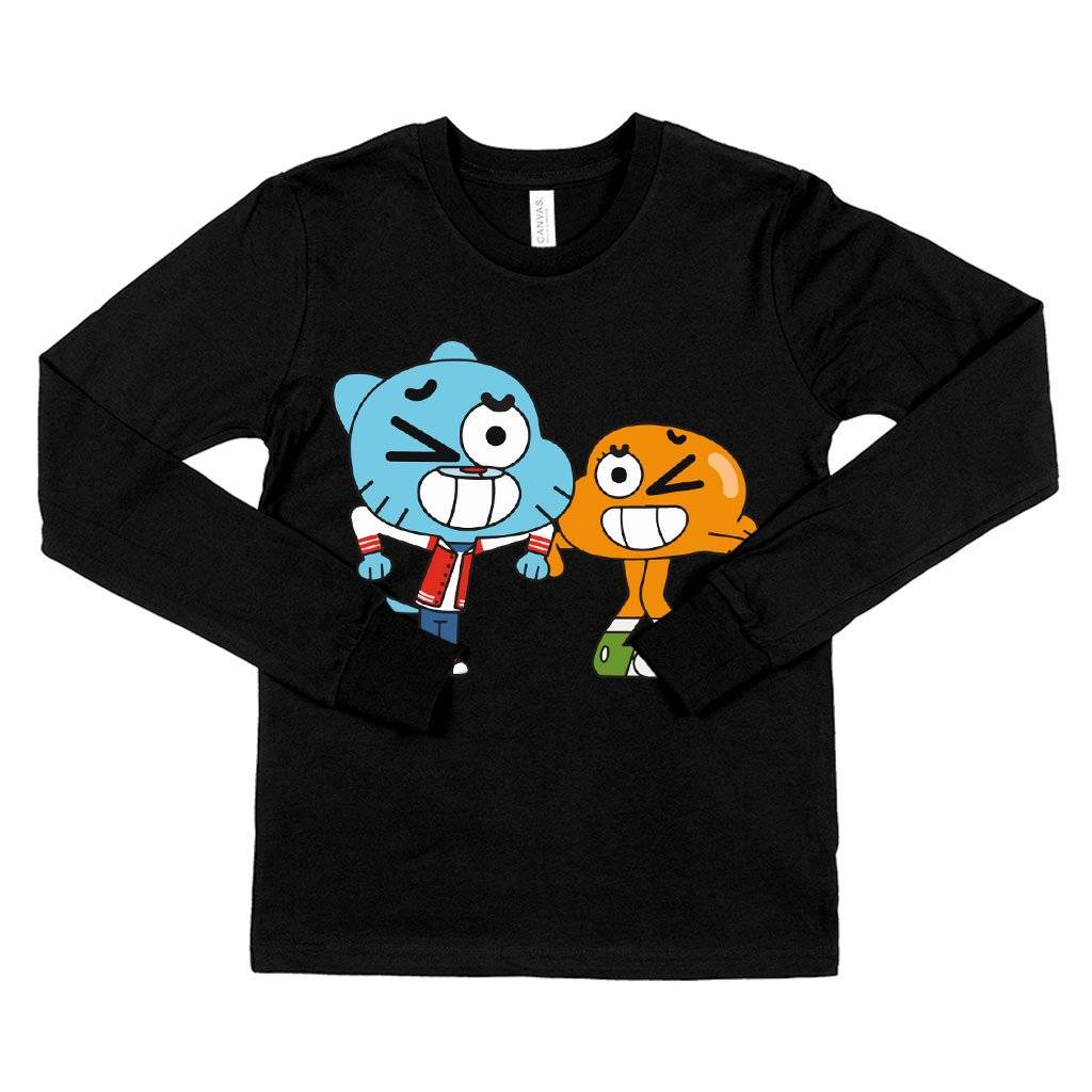 Kids’ Amazing World of Gumball Long Sleeve T-Shirt Kids & Baby Kids’ Clothing Kids' Amazing World of Gumball Long Sleeve T-Shirt Kids & Baby Kids' Clothing Color : White|Gray Triblend|Black