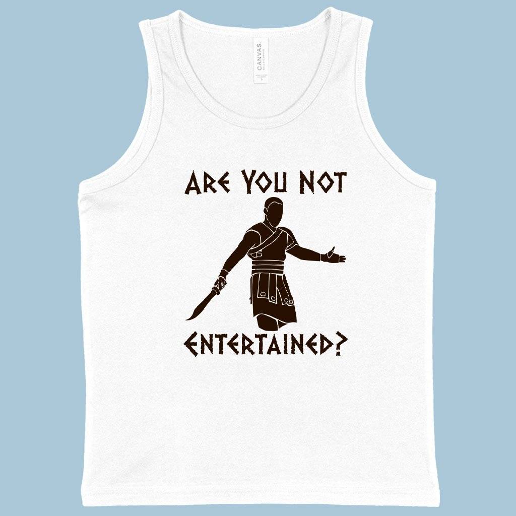 Kids’ Are You Not Entertained Tank – Gladiator Tank – Movies Tank Kids & Baby Kids’ Clothing Kids' Are You Not Entertained Tank - Gladiator Tank - Movies Tank Kids & Baby Kids' Clothing Color : White|Athletic Heather|Neon Blue