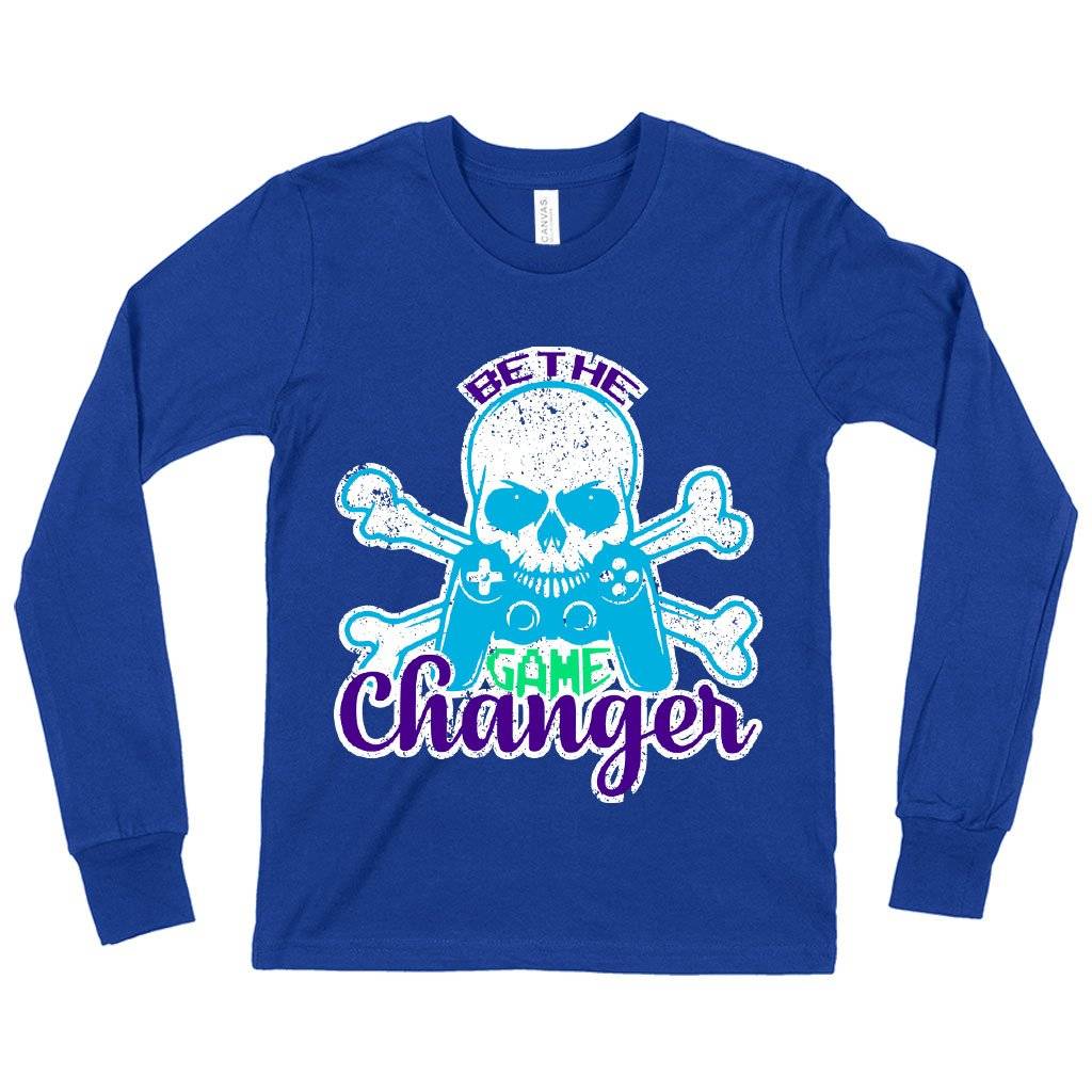 Kids’ Be The Game Changer Long Sleeve T-Shirt – Gaming T-Shirts Kids & Baby Kids’ Clothing Kids' Be The Game Changer Long Sleeve T-Shirt - Gaming T-Shirts Kids & Baby Kids' Clothing Color : White|Gray Triblend|True Royal Blue