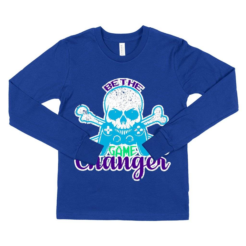Kids’ Be The Game Changer Long Sleeve T-Shirt – Gaming T-Shirts Kids & Baby Kids’ Clothing Kids' Be The Game Changer Long Sleeve T-Shirt - Gaming T-Shirts Kids & Baby Kids' Clothing Color : White|Gray Triblend|True Royal Blue