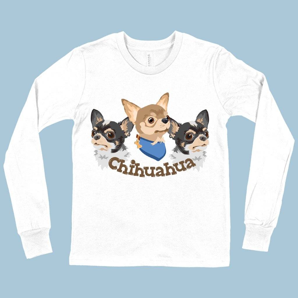 Kids’ Chihuahua Long Sleeve T-Shirt – Dog Print T-Shirt – Dog Themed T-Shirts Kids & Baby Kids’ Clothing Kids' Chihuahua Long Sleeve T-Shirt - Dog Print T-Shirt - Dog Themed T-Shirts Kids & Baby Kids' Clothing Color : White|True Royal Blue|Black