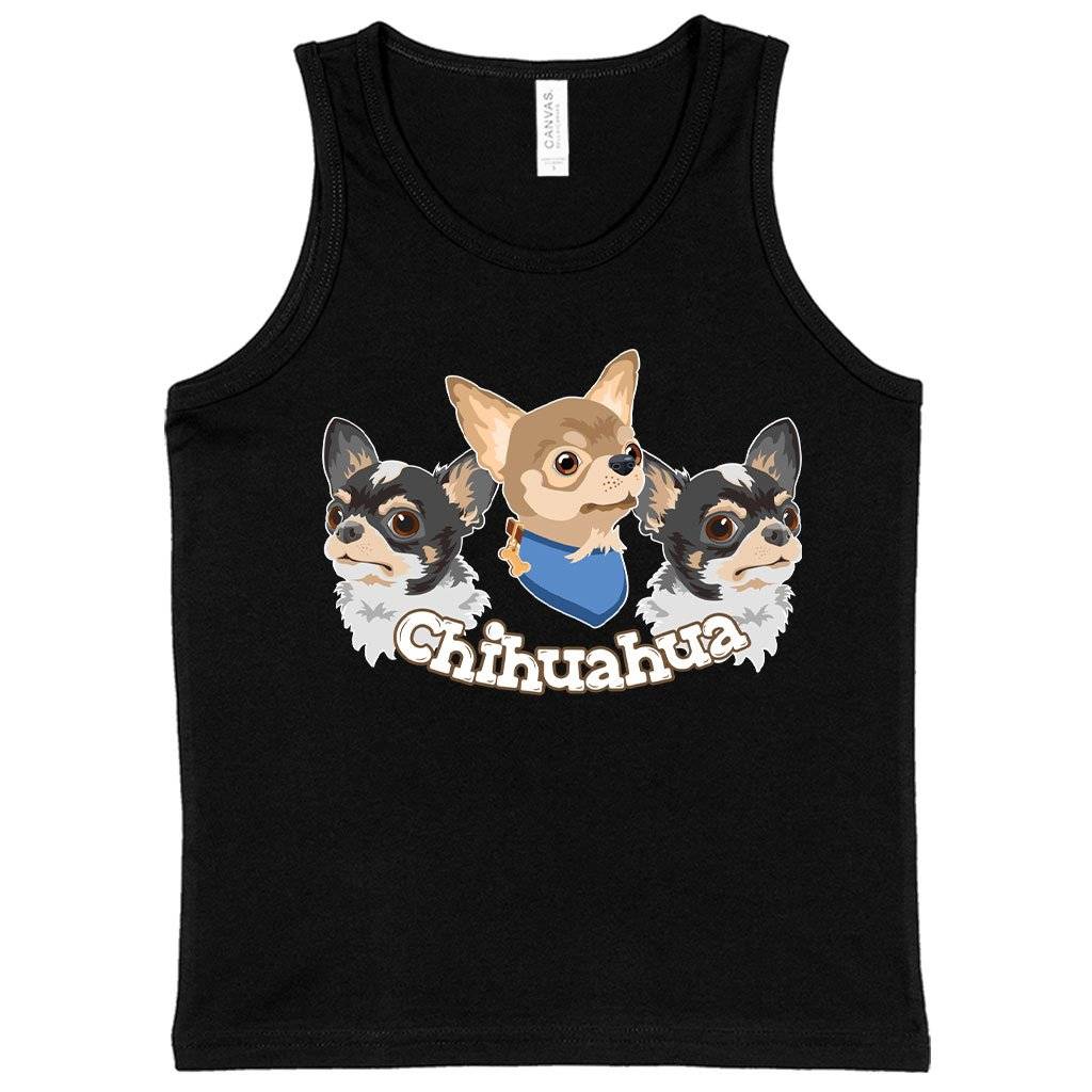 Kids’ Chihuahua Tank – Dog Print Tank – Dog Themed Tanks