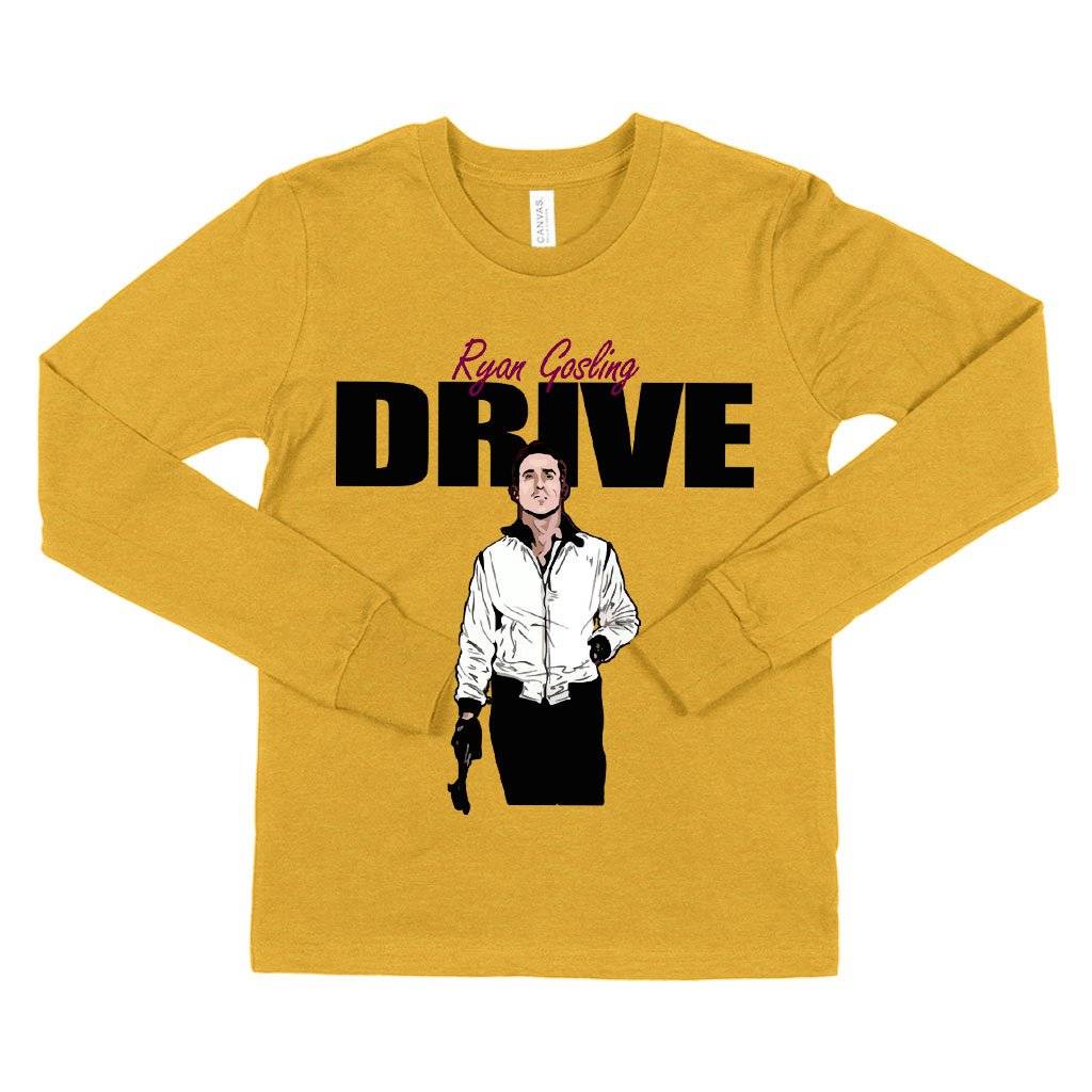 Kids’ Drive Long Sleeve T-Shirt – Ryan Gosling T-Shirt Kids & Baby Kids’ Clothing Kids' Drive Long Sleeve T-Shirt - Ryan Gosling T-Shirt Kids & Baby Kids' Clothing Color : White|Heather Yellow Gold|Black