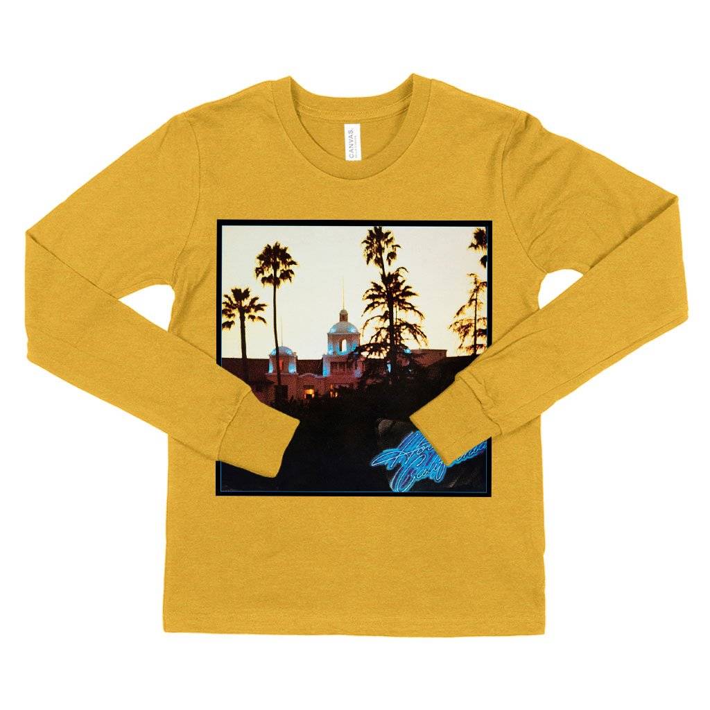 Kids’ Eagles Hotel California Long Sleeve T-Shirt – Vintage T-Shirts Kids & Baby Kids’ Clothing Kids' Eagles Hotel California Long Sleeve T-Shirt - Vintage T-Shirts Kids & Baby Kids' Clothing Color : Heather Yellow Gold|True Royal Blue|Gray Triblend
