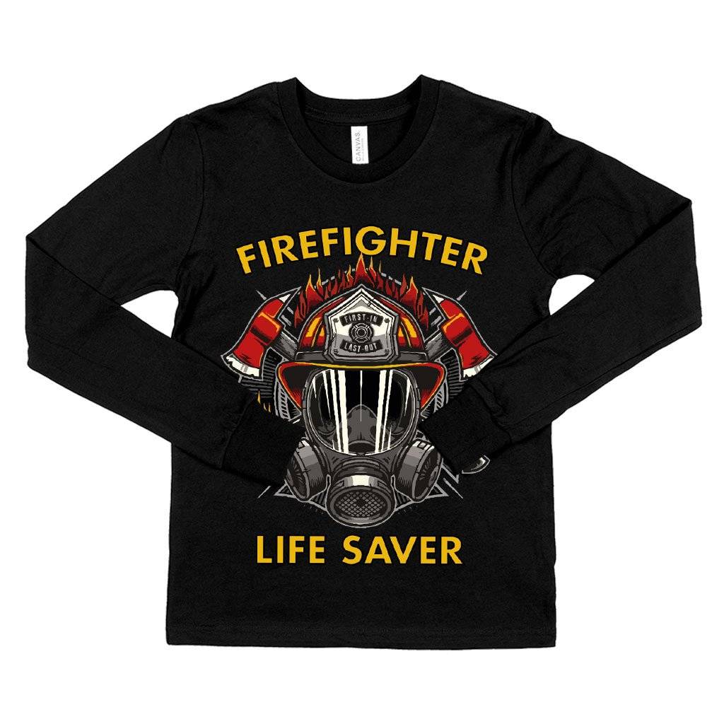 Kids’ Firefighter Life Saver Long Sleeve T-Shirt – Firefighter Design T-Shirt – Firefighter Apparel Kids & Baby Kids’ Clothing Kids' Firefighter Life Saver Long Sleeve T-Shirt - Firefighter Design T-Shirt - Firefighter Apparel Kids & Baby Kids' Clothing Color : White|True Royal Blue|Black