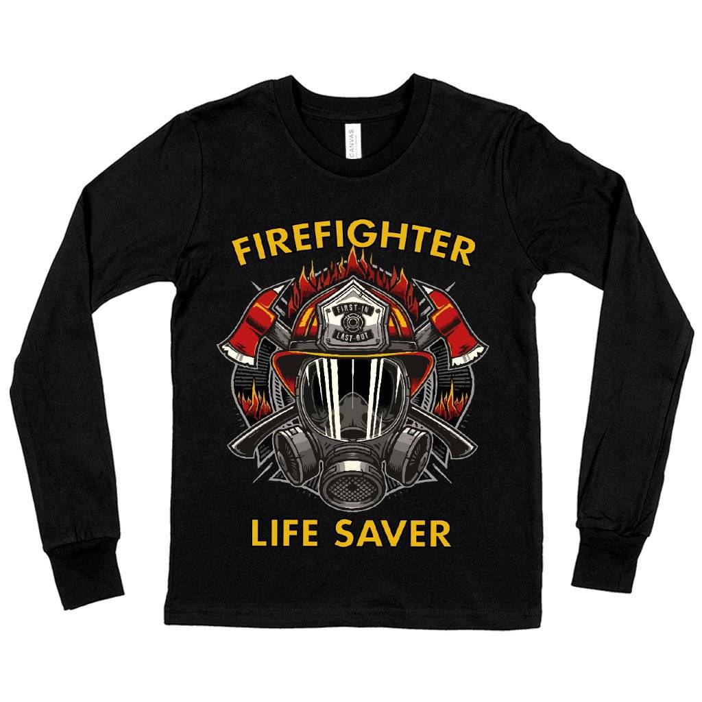 Kids’ Firefighter Life Saver Long Sleeve T-Shirt – Firefighter Design T-Shirt – Firefighter Apparel Kids & Baby Kids’ Clothing Kids' Firefighter Life Saver Long Sleeve T-Shirt - Firefighter Design T-Shirt - Firefighter Apparel Kids & Baby Kids' Clothing Color : White|True Royal Blue|Black