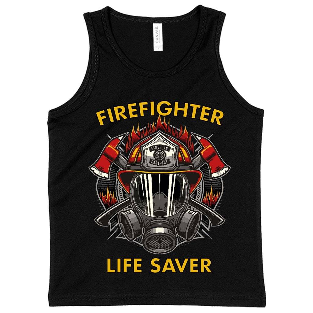 Kids’ Firefighter Life Saver Tank – Firefighter Design Tank – Firefighter Apparel Kids & Baby Kids’ Clothing Kids' Firefighter Life Saver Tank - Firefighter Design Tank - Firefighter Apparel Kids & Baby Kids' Clothing Color : White|Athletic Heather|Black