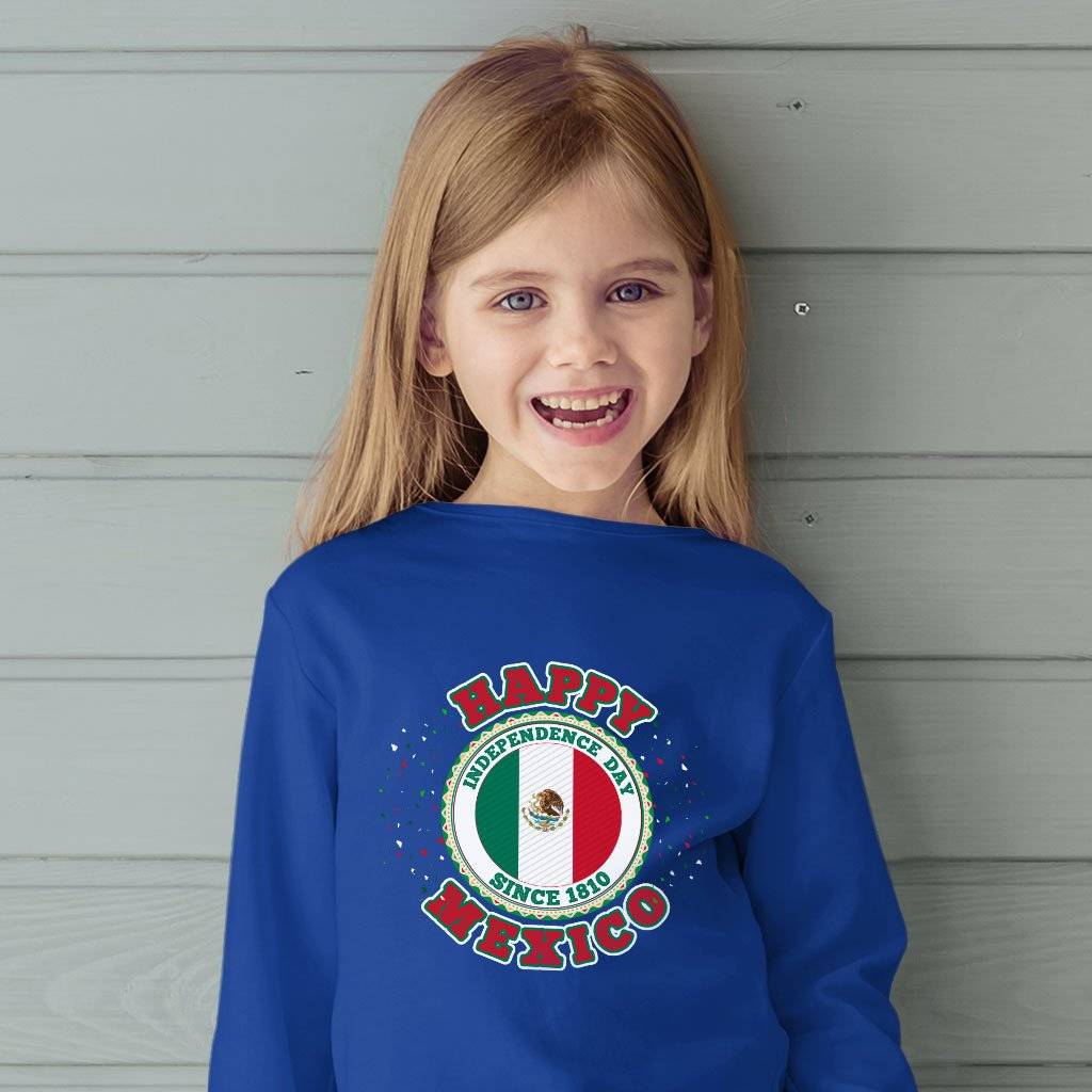 Kids’ Happy Independence Day Mexico Long Sleeve T-Shirt – Mexico T-Shirt – Mexican Independence Day T-Shirts Kids & Baby Kids’ Clothing Kids' Happy Independence Day Mexico Long Sleeve T-Shirt - Mexico T-Shirt - Mexican Independence Day T-Shirts Kids & Baby Kids' Clothing Color : Gray Triblend|True Royal Blue|Heather Yellow Gold