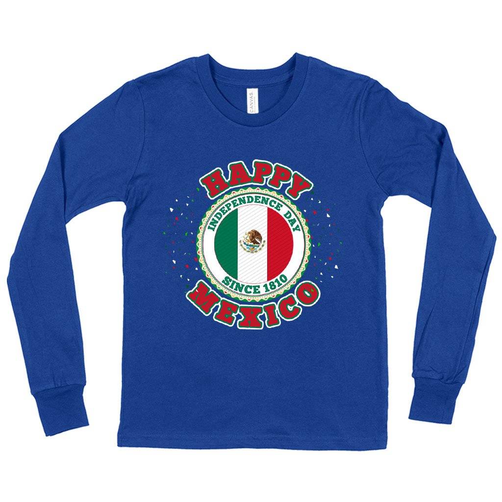 Kids’ Happy Independence Day Mexico Long Sleeve T-Shirt – Mexico T-Shirt – Mexican Independence Day T-Shirts Kids & Baby Kids’ Clothing Kids' Happy Independence Day Mexico Long Sleeve T-Shirt - Mexico T-Shirt - Mexican Independence Day T-Shirts Kids & Baby Kids' Clothing Color : Gray Triblend|True Royal Blue|Heather Yellow Gold