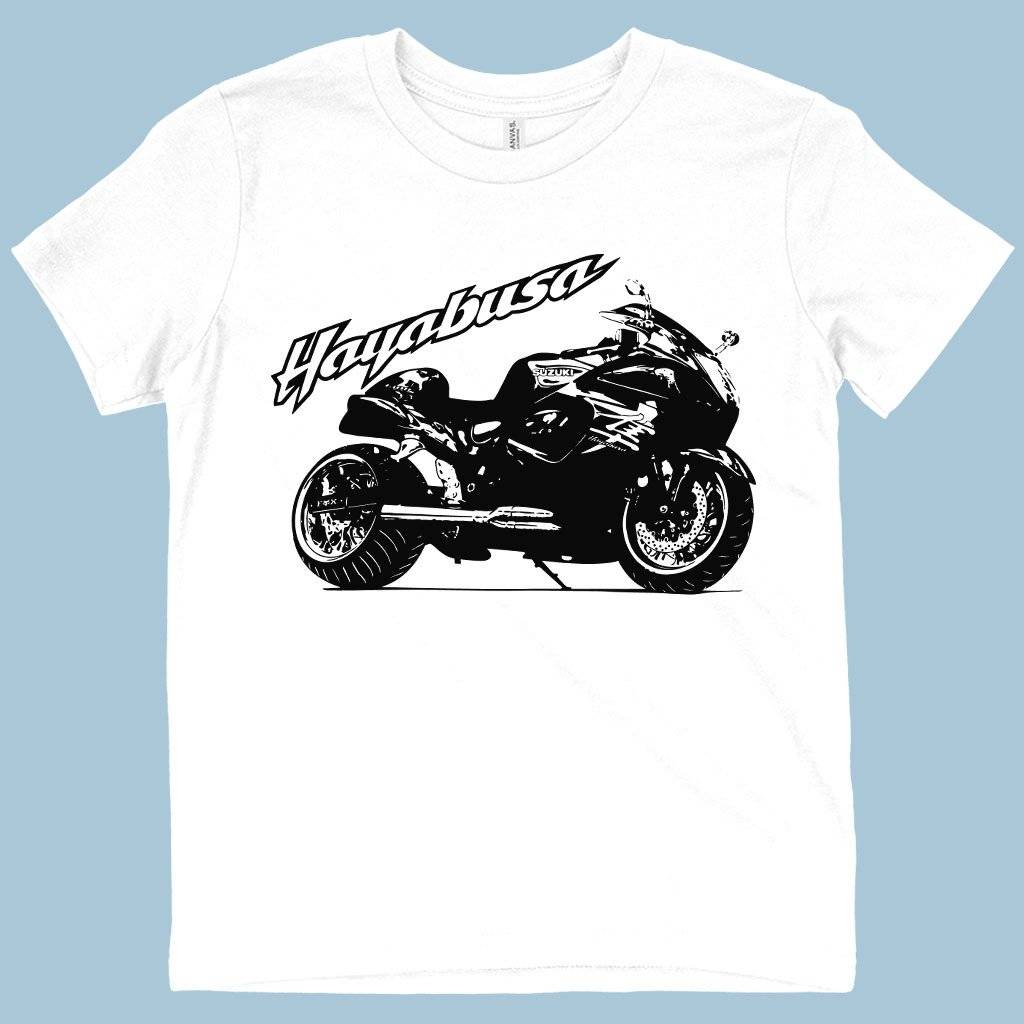 Kids' Hayabusa T-Shirt - Bike T-Shirt Kids & Baby Kids' Clothing Color : White|Black|Mustard 