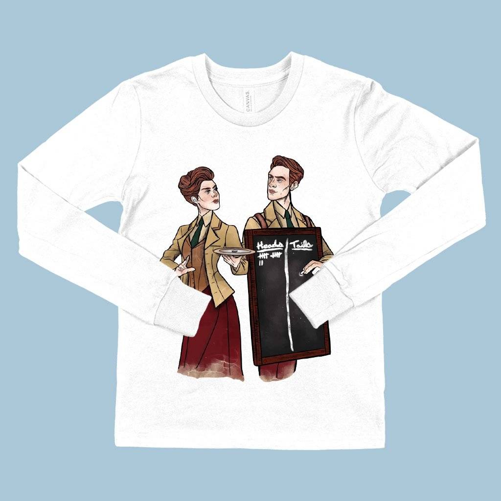 Kids’ Heads or Tails Long Sleeve T-Shirt – Graphic T-Shirt Kids & Baby Kids’ Clothing Kids' Heads or Tails Long Sleeve T-Shirt - Graphic T-Shirt Kids & Baby Kids' Clothing Color : Black|White|Heather Yellow Gold