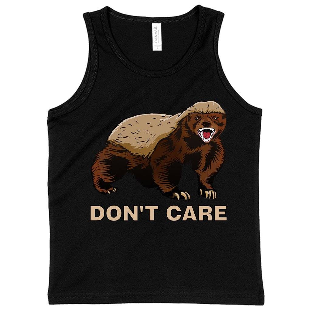 Kids’ Honey Badger Don’t Care Tank – Funny Animal Tank Kids & Baby Kids’ Clothing Kids' Honey Badger Don't Care Tank - Funny Animal Tank Kids & Baby Kids' Clothing Color : Black|Athletic Heather|White
