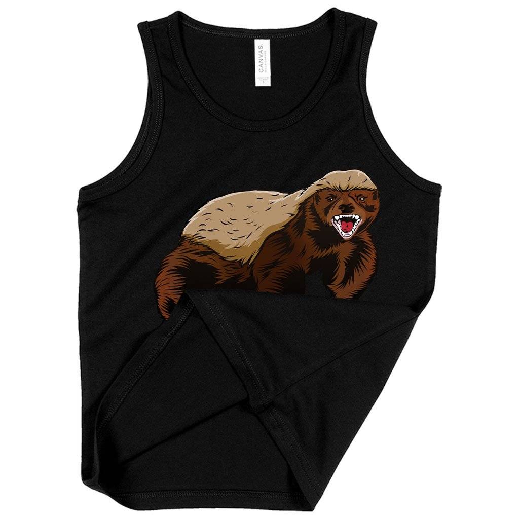 Kids’ Honey Badger Don’t Care Tank – Funny Animal Tank Kids & Baby Kids’ Clothing Kids' Honey Badger Don't Care Tank - Funny Animal Tank Kids & Baby Kids' Clothing Color : Black|Athletic Heather|White