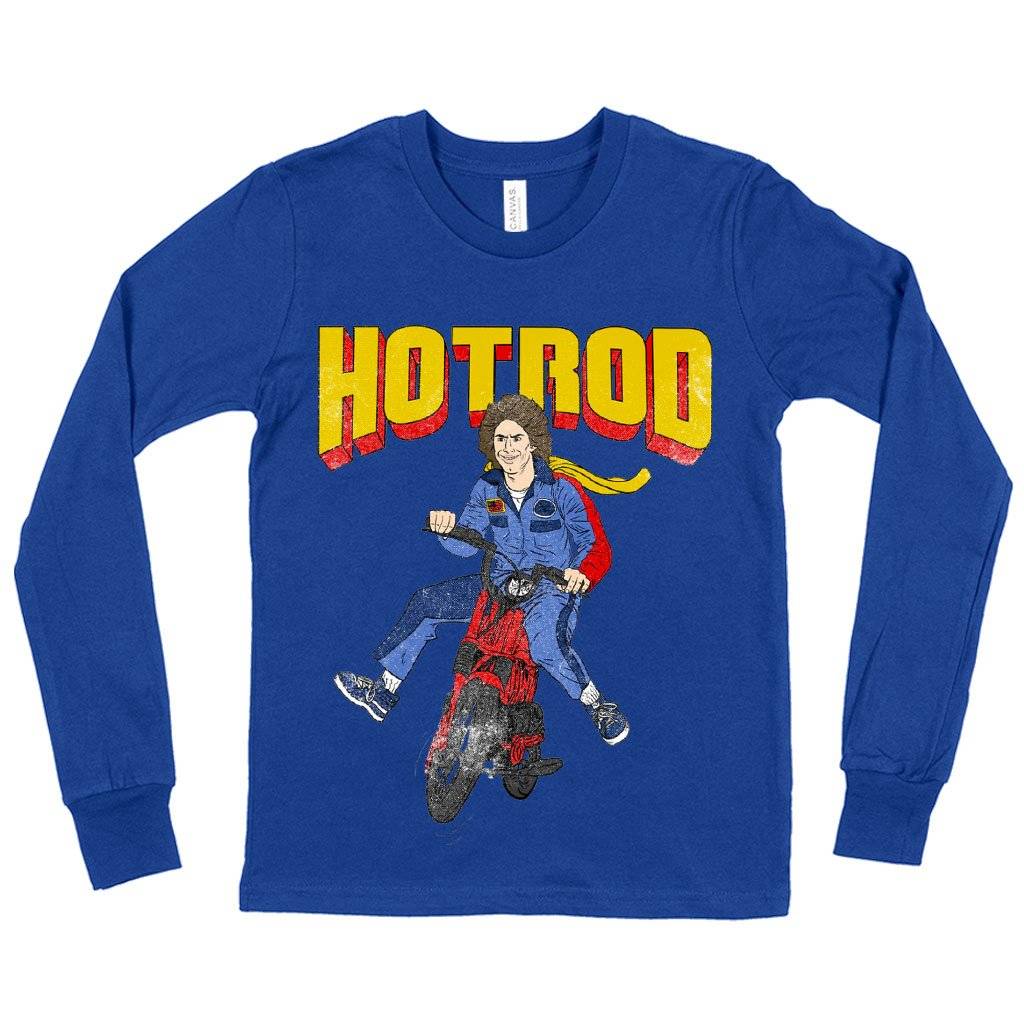 Kids’ Hot Rod Movie Long Sleeve T-Shirt – Andy Samberg T-Shirt Kids & Baby Kids’ Clothing Kids' Hot Rod Movie Long Sleeve T-Shirt - Andy Samberg T-Shirt Kids & Baby Kids' Clothing Color : True Royal Blue|Gray Triblend|Heather Yellow Gold