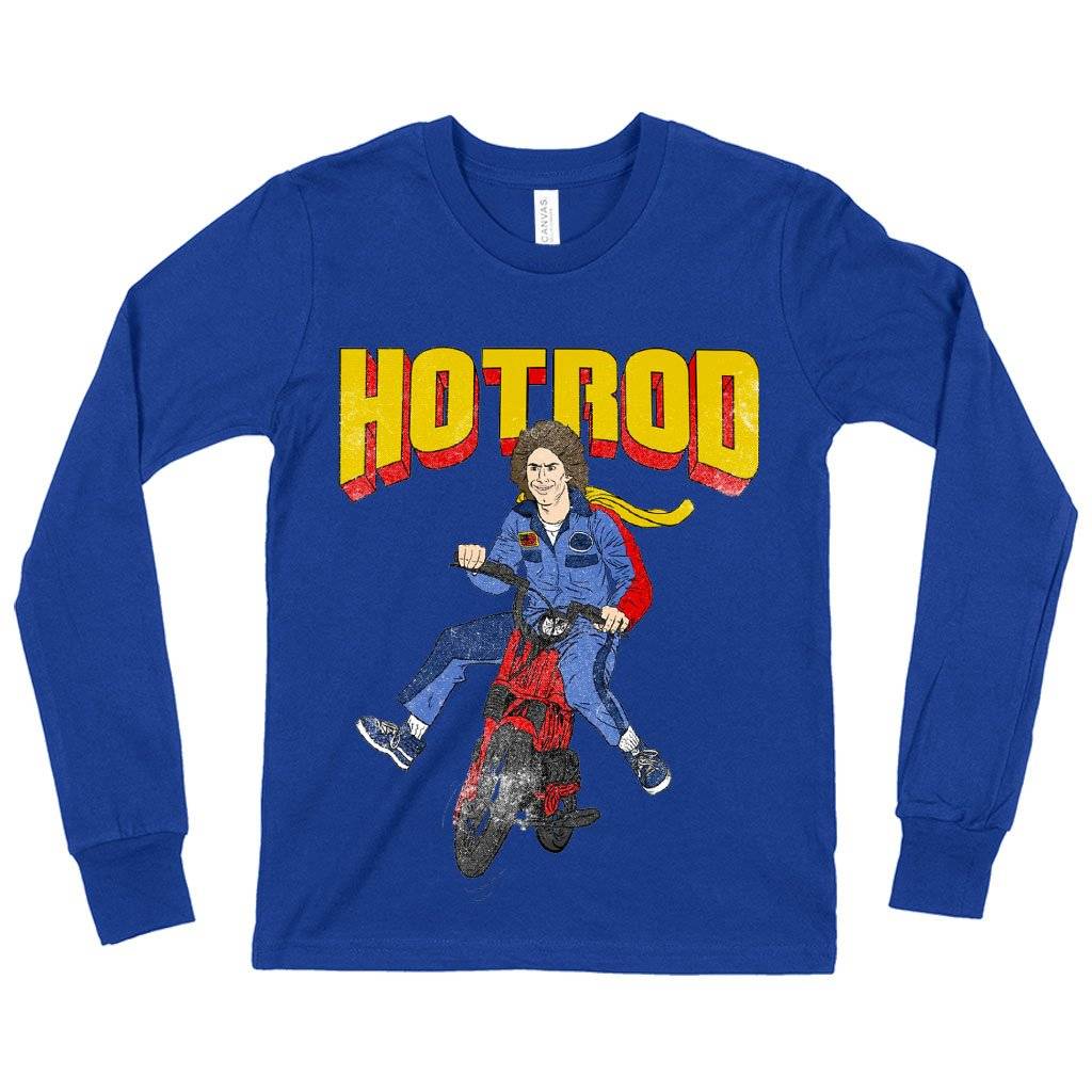Kids’ Hot Rod Movie Long Sleeve T-Shirt – Andy Samberg T-Shirt Kids & Baby Kids’ Clothing Kids' Hot Rod Movie Long Sleeve T-Shirt - Andy Samberg T-Shirt Kids & Baby Kids' Clothing Color : True Royal Blue|Gray Triblend|Heather Yellow Gold