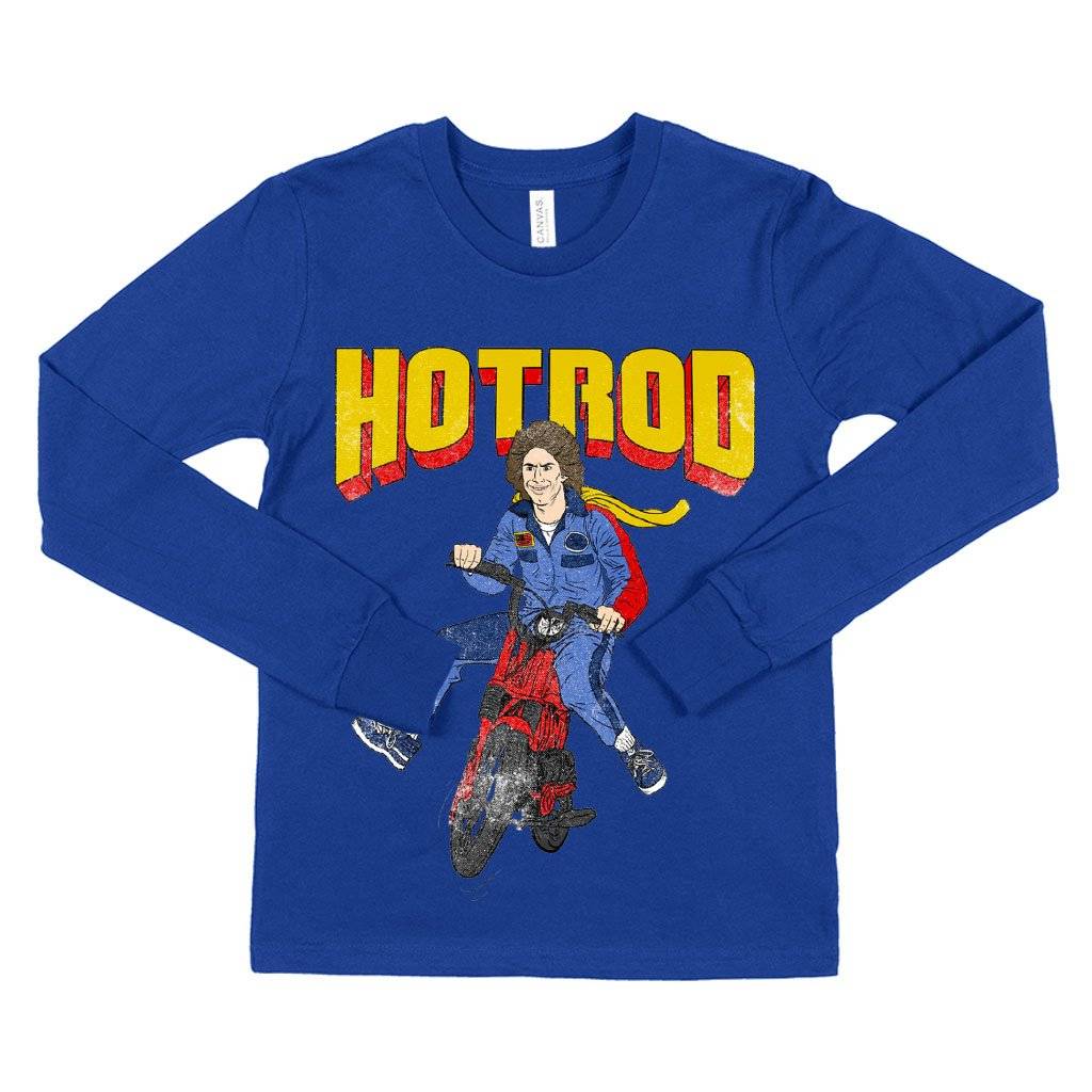 Kids’ Hot Rod Movie Long Sleeve T-Shirt – Andy Samberg T-Shirt Kids & Baby Kids’ Clothing Kids' Hot Rod Movie Long Sleeve T-Shirt - Andy Samberg T-Shirt Kids & Baby Kids' Clothing Color : True Royal Blue|Gray Triblend|Heather Yellow Gold