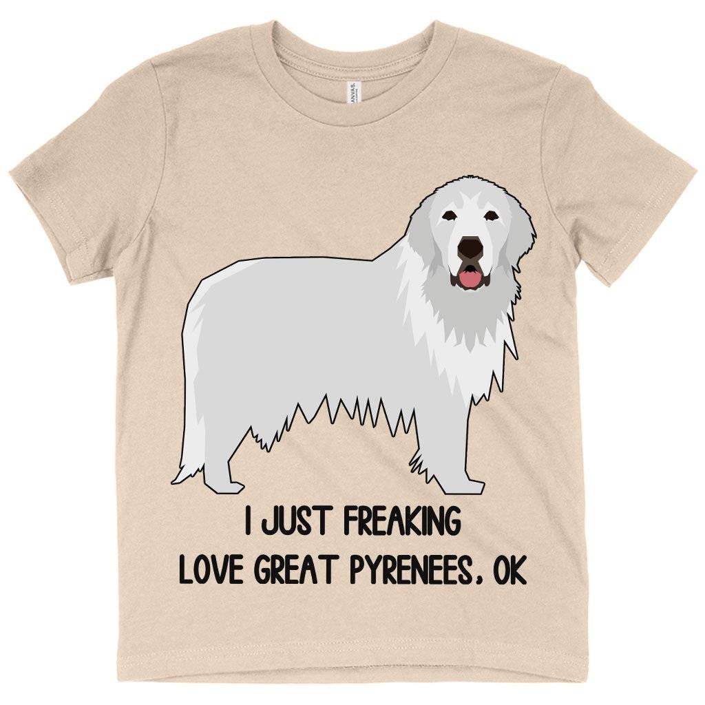Kids’ I Just Freaking Love Great Pyrenees T-Shirt – Dog Lover T-Shirt Kids & Baby Kids’ Clothing Kids' I Just Freaking Love Great Pyrenees T-Shirt - Dog Lover T-Shirt Kids & Baby Kids' Clothing Color : White|Black|Natural