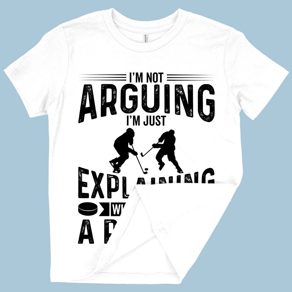 Kids’ I’m Not Arguing T-Shirt – Funny Hockey T-Shirts Kids & Baby Kids’ Clothing Kids' I’m Not Arguing T-Shirt - Funny Hockey T-Shirts Kids & Baby Kids' Clothing Color : Columbia Blue|Black|White