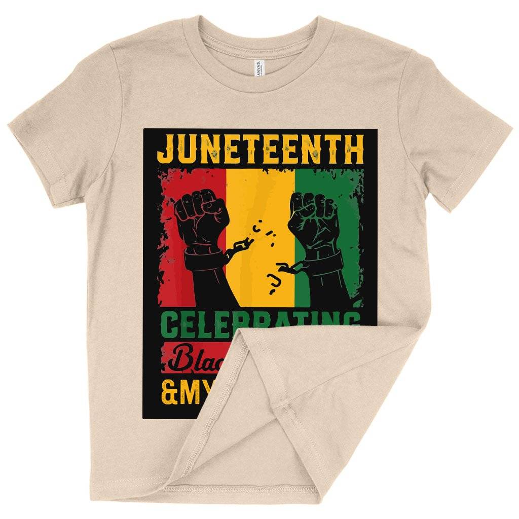Kids’ Juneteenth Celebrating T-Shirt – Juneteenth Birthday T-Shirt Kids & Baby Kids’ Clothing Kids' Juneteenth Celebrating T-Shirt - Juneteenth Birthday T-Shirt Kids & Baby Kids' Clothing Color : Natural|White|Black