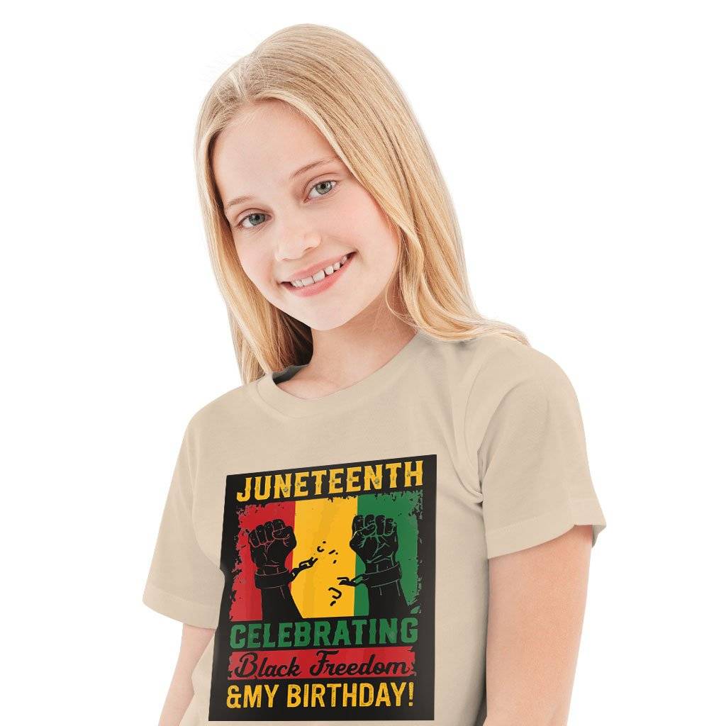 Kids’ Juneteenth Celebrating T-Shirt – Juneteenth Birthday T-Shirt Kids & Baby Kids’ Clothing Kids' Juneteenth Celebrating T-Shirt - Juneteenth Birthday T-Shirt Kids & Baby Kids' Clothing Color : Natural|White|Black