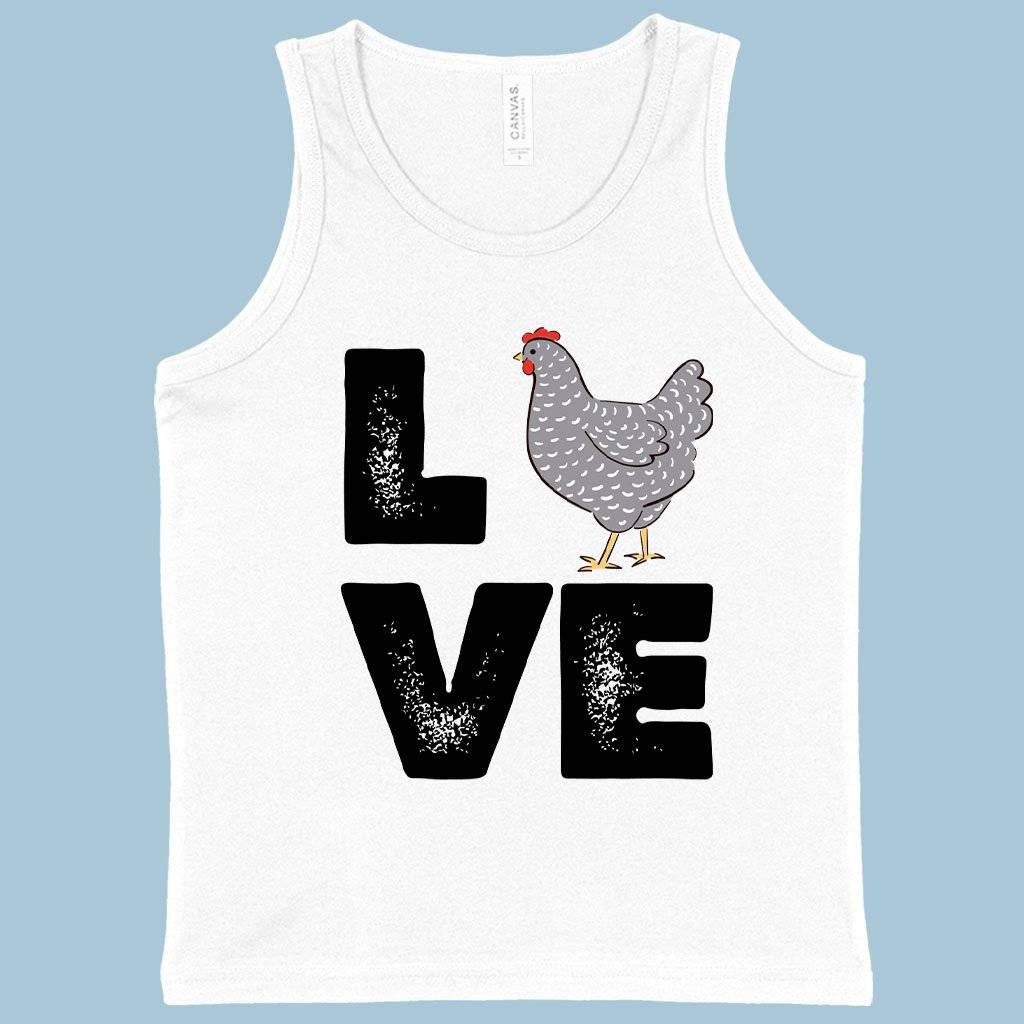 Kids’ Love Chicken Tank – Distressed Graphic Tank Kids & Baby Kids’ Clothing Kids' Love Chicken Tank - Distressed Graphic Tank Kids & Baby Kids' Clothing Color : White|Neon Pink|Black