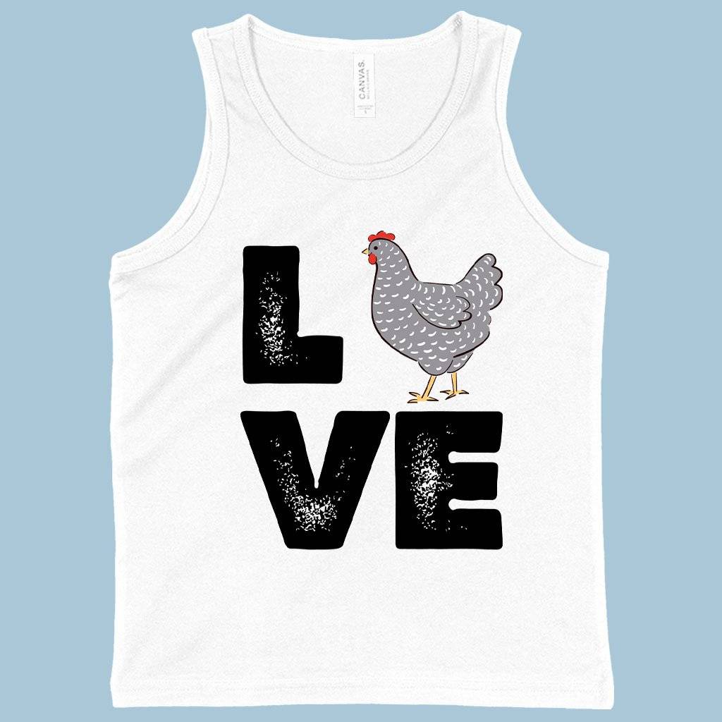 Kids’ Love Chicken Tank – Distressed Graphic Tank Kids & Baby Kids’ Clothing Kids' Love Chicken Tank - Distressed Graphic Tank Kids & Baby Kids' Clothing Color : White|Neon Pink|Black