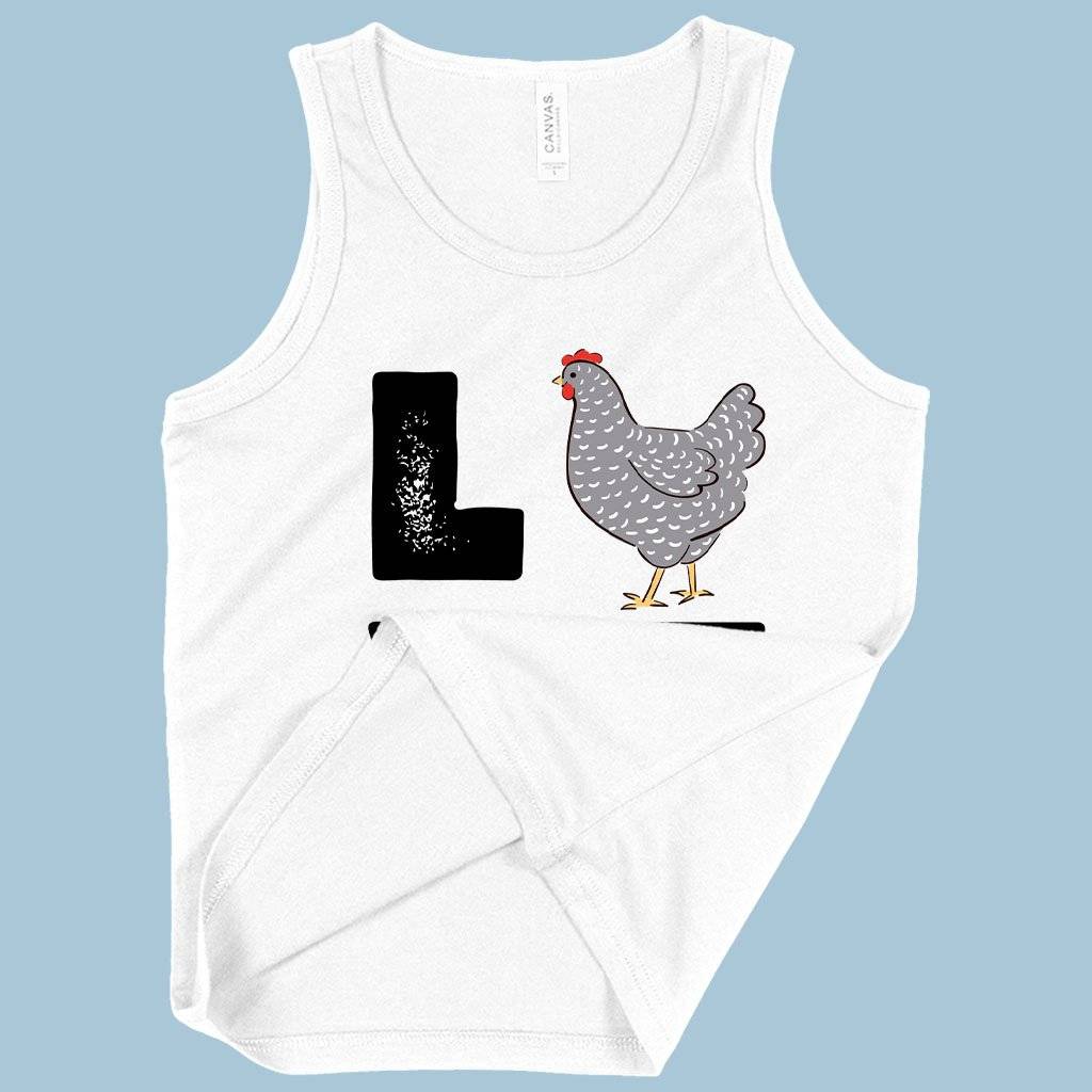 Kids’ Love Chicken Tank – Distressed Graphic Tank Kids & Baby Kids’ Clothing Kids' Love Chicken Tank - Distressed Graphic Tank Kids & Baby Kids' Clothing Color : White|Neon Pink|Black
