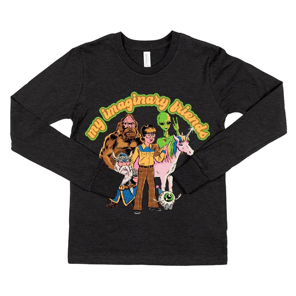 Kids’ My Imaginary Friends Long Sleeve T-Shirt – Graphic T-Shirts Kids & Baby Kids’ Clothing Kids' My Imaginary Friends Long Sleeve T-Shirt - Graphic T-Shirts Kids & Baby Kids' Clothing Color : White|True Royal Blue|Dark Gray Heather