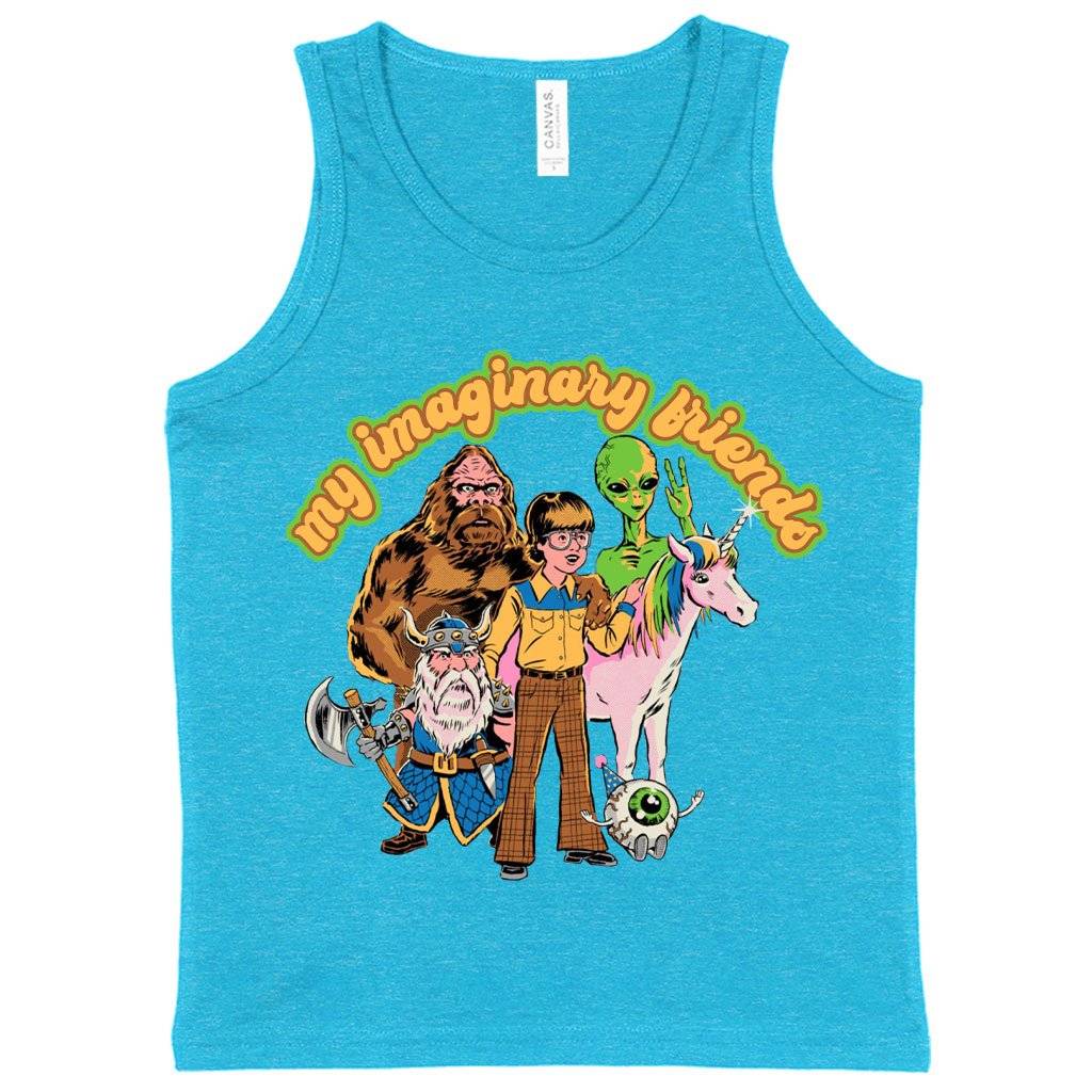 Kids’ My Imaginary Friends Tank – Graphic Tanks Kids & Baby Kids’ Clothing Kids' My Imaginary Friends Tank - Graphic Tanks Kids & Baby Kids' Clothing Color : White|Neon Pink|Neon Blue