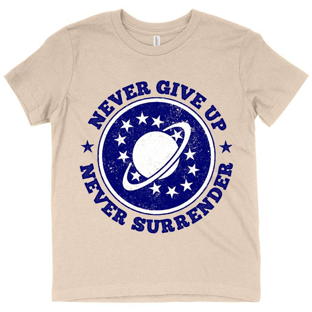 Kids’ Never Give Up T-Shirt – Galaxy Quest T-Shirt – Galaxy Quest Apparel Kids & Baby Kids’ Clothing Kids' Never Give Up T-Shirt - Galaxy Quest T-Shirt - Galaxy Quest Apparel Kids & Baby Kids' Clothing Color : Natural|White|Columbia Blue